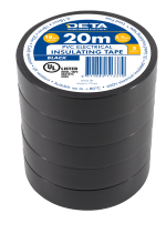 DETA 20m 18mm Black Insulation PVC