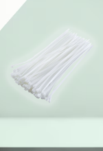 White Plastic Cable Ties