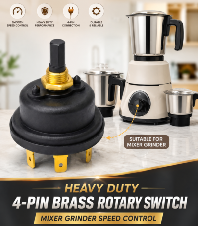 Mixer Grinder Rotary Switch
